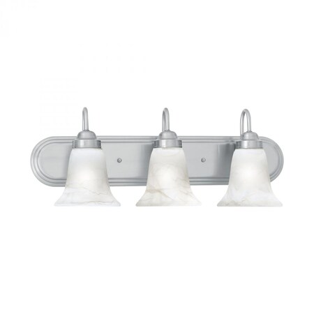 Thomas Homestead 3-Light Wall Lamp in Brushed Nickel SL758378